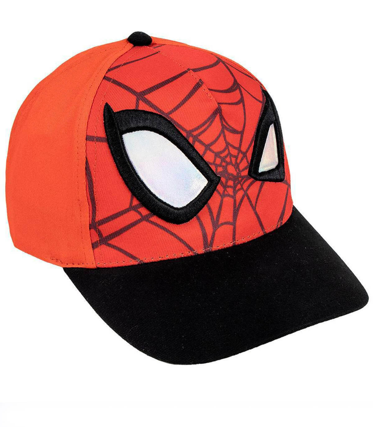 ȘAPCĂ PENTRU COPII CU COZOROC ȘI APLICAȚIE SPIDERMAN 53 CM Cerda
