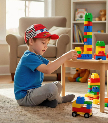 ȘAPCĂ PENTRU COPII CU COZOROC 53 CM CARS Cerda