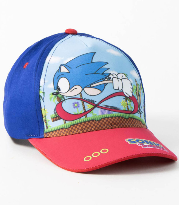 ȘAPCĂ PENTRU COPII CU COZOROC SONIC 53 CM 2 MODELE Cerda