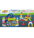 JOC CONSTRUCTOR LEGO POLITIE 40 BUC - CUBURI DE CONSTRUIT, ASOCIERE ȘI INELE