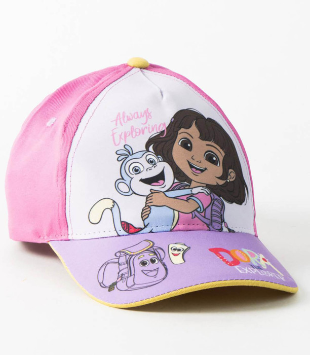 ȘAPCĂ PENTRU COPII CU COZOROC 53 CM DORA 2 MODELE Cerda