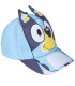 ȘAPCĂ PENTRU COPII CU COZOROC ȘI APLICAȚIE BLUEY 53 CM Cerda