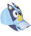 ȘAPCĂ PENTRU COPII CU COZOROC ȘI APLICAȚIE BLUEY 53 CM