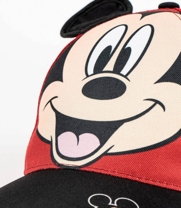 ȘAPCĂ PENTRU COPII CU COZOROC ȘI APLICAȚIE MICKEY 53 CM Cerda