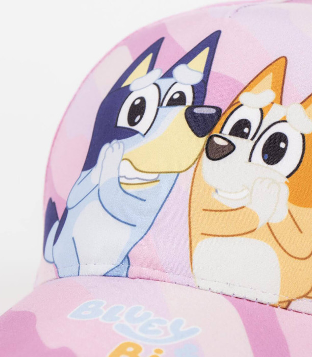 ȘAPCĂ PENTRU COPII CU COZOROC 51 CM BLUEY 2 MODELE Cerda