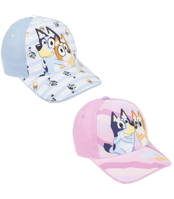 ȘAPCĂ PENTRU COPII CU COZOROC 51 CM BLUEY 2 MODELE Cerda
