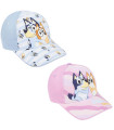 ȘAPCĂ PENTRU COPII CU COZOROC 51 CM BLUEY 2 MODELE
