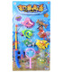 FISHING ROD WITH SEAT, SEA ANIMALS AND TURTLE - Other animals