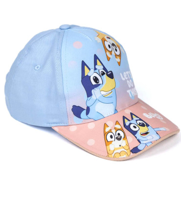 ȘAPCĂ PENTRU COPII CU COZOROC 51 CM BLUEY 2 MODELE Cerda