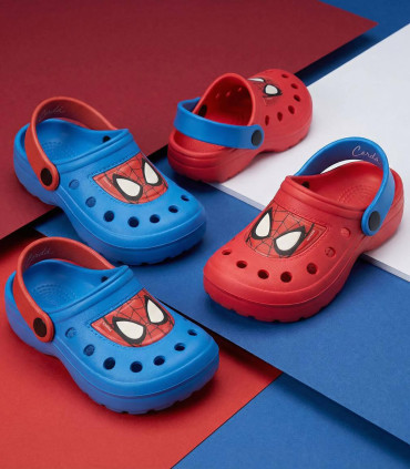 PAPUCI COPII CROCS SPIDERMAN 2 CULORI 24-31 Cerda