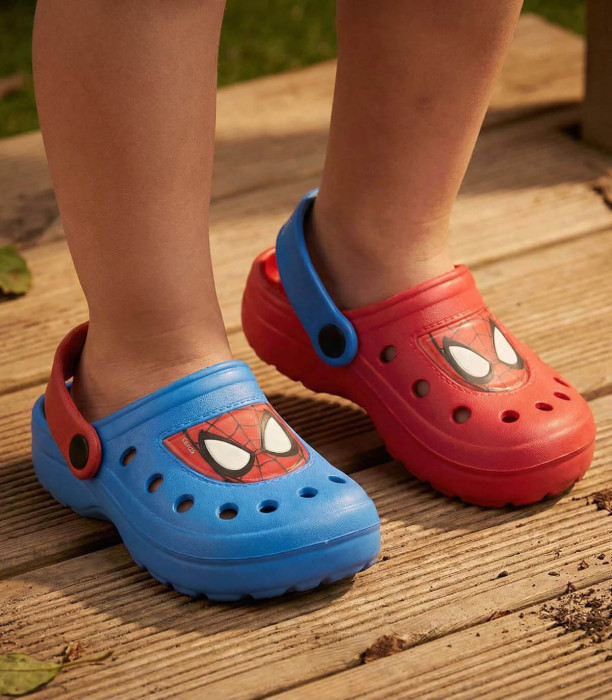 PAPUCI COPII CROCS SPIDERMAN 2 CULORI 24-31 Cerda