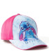 ȘAPCĂ DE COPII CU COZOROC 53 CM STITCH ROZ Cerda