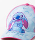 ȘAPCĂ DE COPII CU COZOROC 53 CM STITCH ROZ Cerda