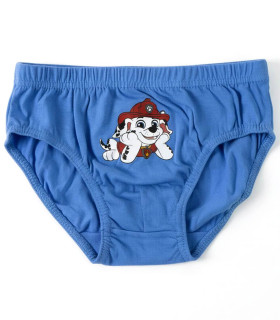 LENJERIE PENTRU BĂIEȚI 5 BUC. ÎN GEANTĂ PAW PATROL 2-8 ANI. Cerda