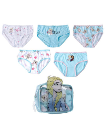 GIRLS' UNDERWEAR 5 PCS IN A BAG FROZEN 2-8 YEARS Cerda