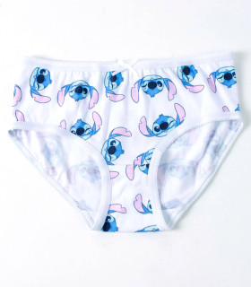 LENJERIE PENTRU FETE 5 BUC. ÎN GEANTĂ STITCH 2-8 ANI. Cerda
