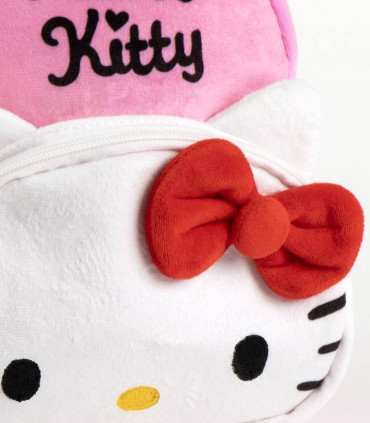 RUCSAC PREMIUM DE PLUȘ PENTRU COPII HELLO KITTY 22X18 CM Cerda