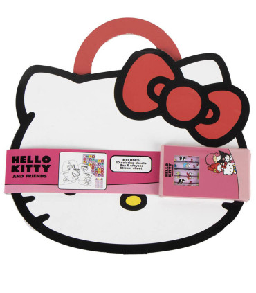 SET DE COLORAT CU PASTELE HELLO KITTY Cerda
