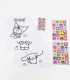 SET DE COLORAT CU PASTELE HELLO KITTY Cerda