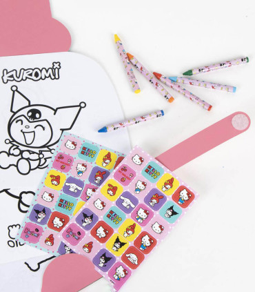 SET DE COLORAT CU PASTELE HELLO KITTY Cerda