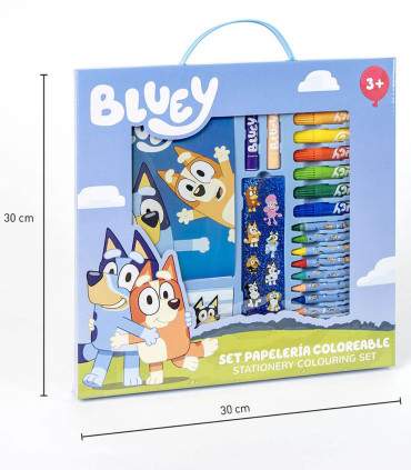 SET DE DESEN CU CARNET ȘI STICKERE BLUEY Cerda