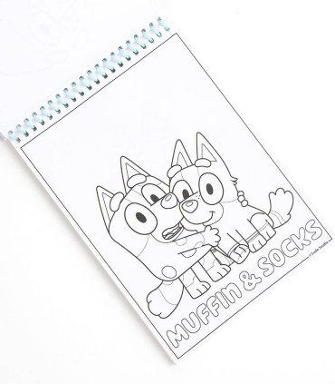 SET DE DESEN CU CARNET ȘI STICKERE BLUEY Cerda