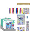 DRAWING SET WITH NOTEBOOK AND STICKERS STITCH