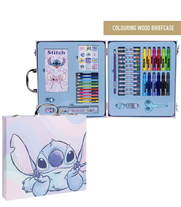 DRAWING SET IN A SUITCASE WITH METAL HANDLE STITCH Cerda