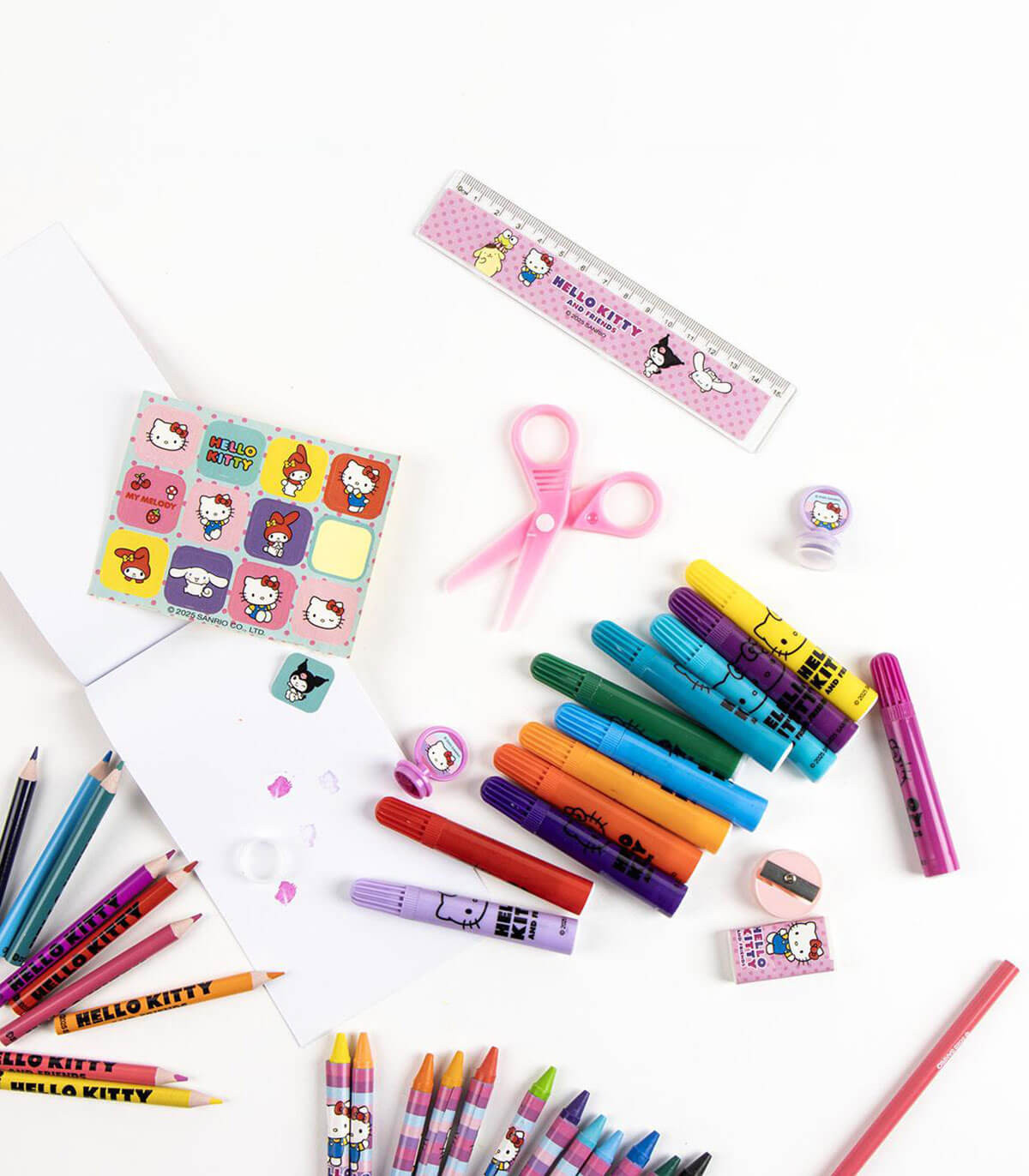 SET DE DESEN ÎN GEANTĂ CU MÂNER METALIC HELLO KITTY Cerda