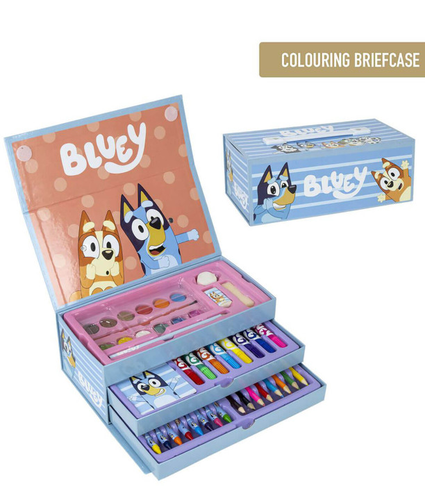 GEANTĂ DE DESENAT BLUEY CU TREI NIVELE Cerda