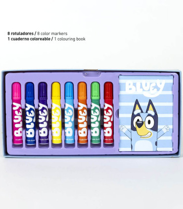 GEANTĂ DE DESENAT BLUEY CU TREI NIVELE Cerda