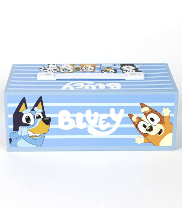 THREE-STORY DRAWING SUITCASE BLUEY Cerda