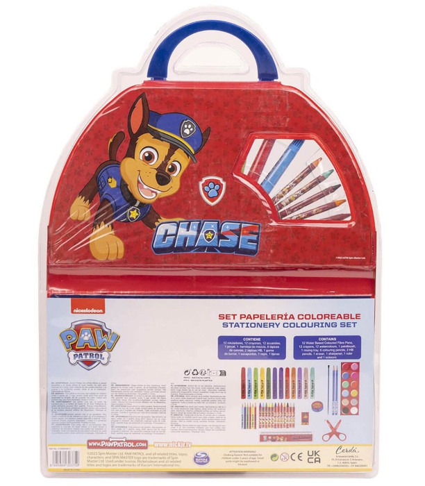 SET DE DESEN PENTRU ELEVI 50 PIESE ÎN BLISTER PAW PATROL Cerda