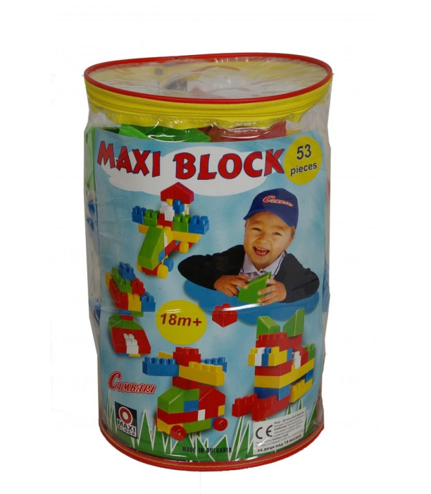 CIMBARI CUBE SET 53 PIECES - BUILDING BLOCKS