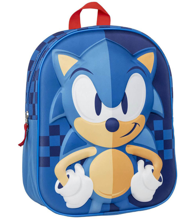 RUCSAC COPII 3D SONIC 32X26 CM Cerda