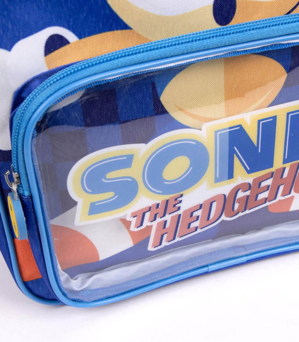 RUCSAC PENTRU COPII CU BUZUNAR FRONTAL SONIC 32X28 CM Cerda