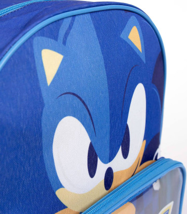 RUCSAC PENTRU COPII CU BUZUNAR FRONTAL SONIC 32X28 CM Cerda
