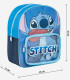 RUCSAC PENTRU COPII CU BUZUNAR FRONTAL STITCH 30X25 CM Cerda