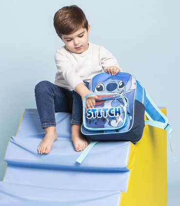 RUCSAC PENTRU COPII CU BUZUNAR FRONTAL STITCH 30X25 CM Cerda