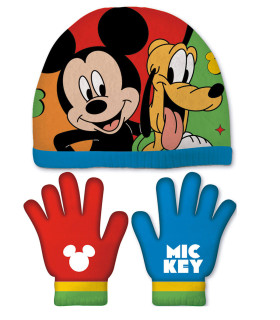 CĂCIULĂ ȘI MĂNUȘI PENTRU COPII MICKEY 48/51 Arditex
