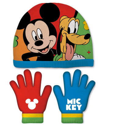 CĂCIULĂ ȘI MĂNUȘI PENTRU COPII MICKEY 48/51 Arditex