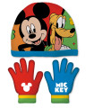CHILDREN'S HAT WITH GLOVES MICKEY 48/51
