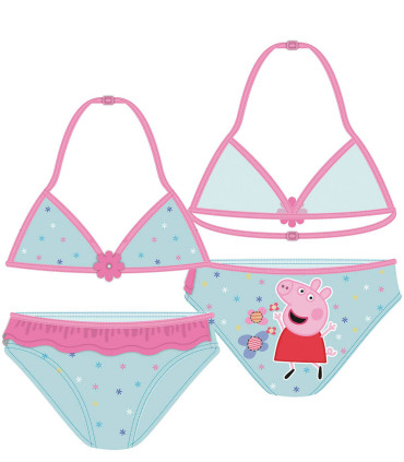 COSTUM DE BAIE PENTRU COPII 2 PIESE PEPPA PIG 4-6-8 ANI Arditex