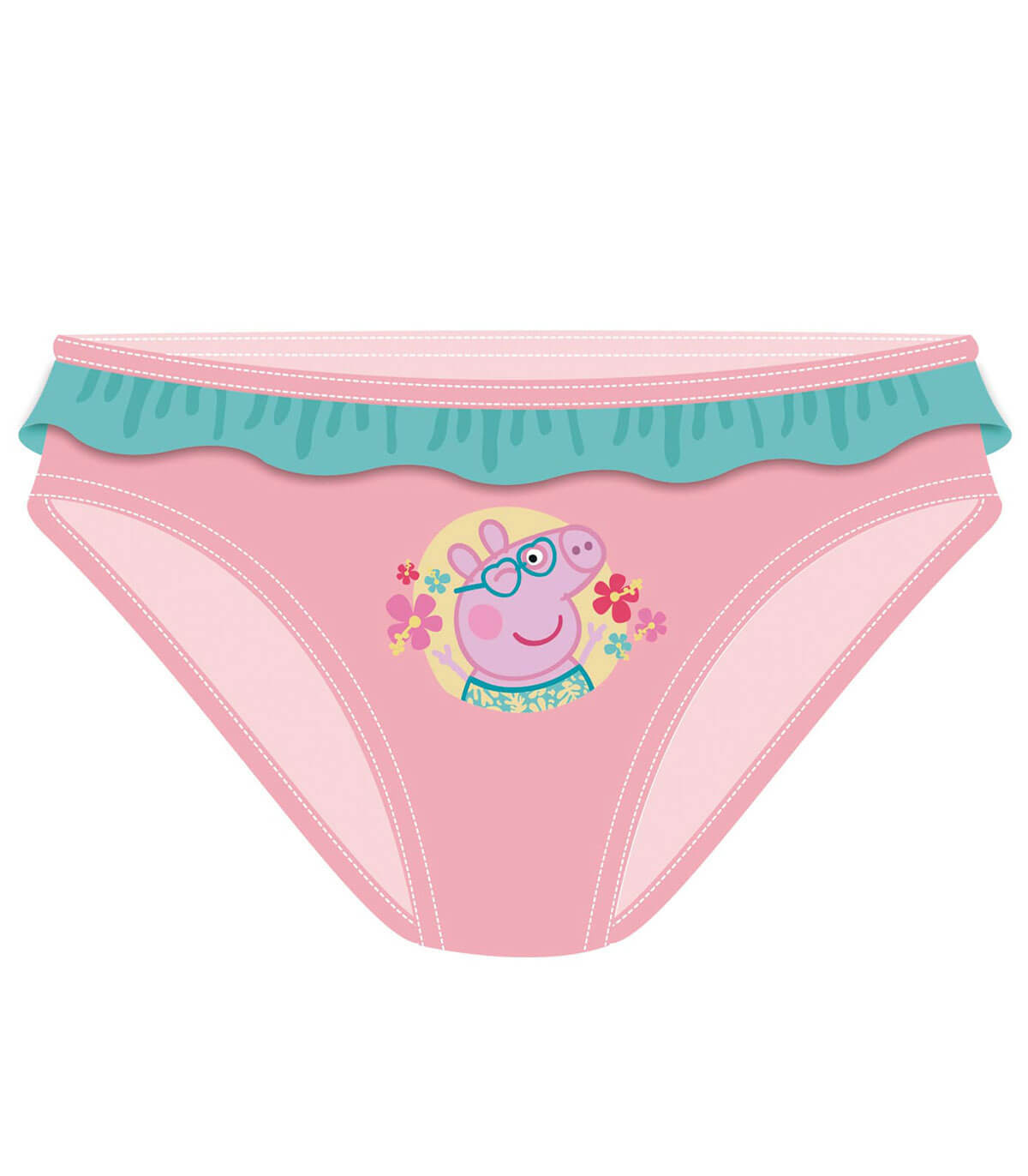 CHILDREN'S SWIM BRIEFS PEPPA PIG 2-4-6 YEARS Arditex