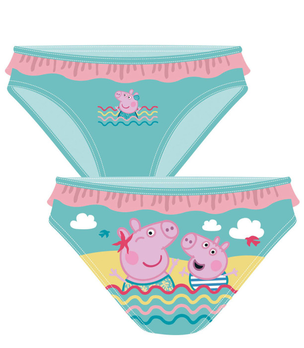 COSTUM DE BAIE SLIP PEPPA PIG PENTRU COPII 2-4-6 ANI Arditex