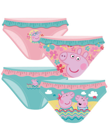 CHILDREN'S SWIM BRIEFS PEPPA PIG 2-4-6 YEARS Arditex