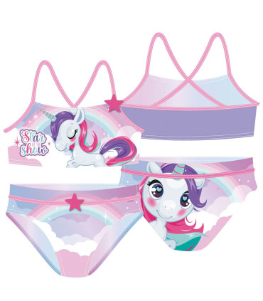 COSTUM DE BAIE PENTRU COPII 2 PIESE UNICORN 2-4-6 ANI. Arditex