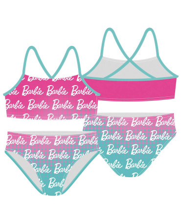 COSTUM DE BAIE PENTRU COPII 2 PIESE BARBIE 4-6-8 ANI Arditex