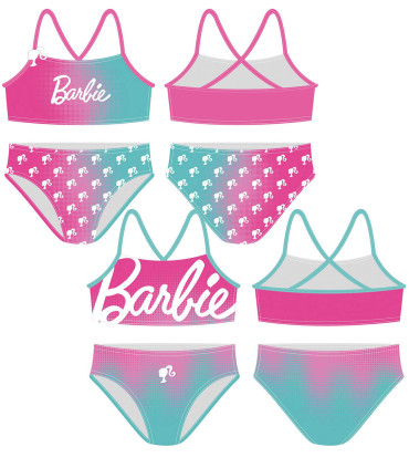 GIRLS' 2-PIECE SWIMSUIT BARBIE 2-4-6 YEARS Arditex
