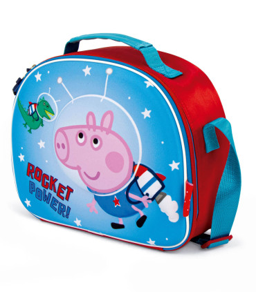 GEANTĂ TERMICĂ PENTRU COPII PEPPA PIG 26x21x11 CM Arditex